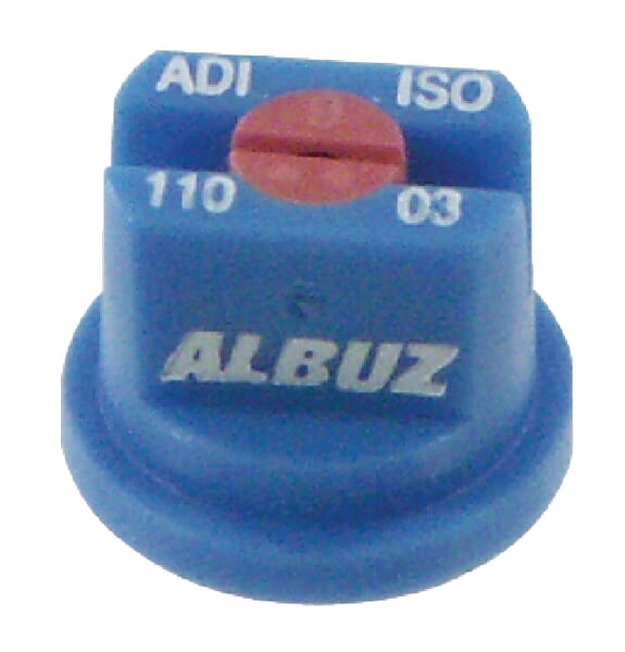 ADI11003 Flachstrahldüse ADI 110° blau Keramik Flachstrahldüse ADI 110° blau Keramik ADI11003