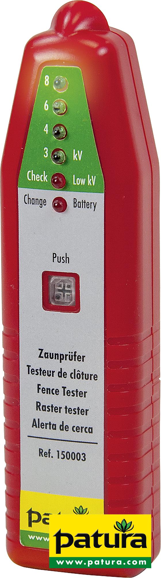 ZAUNPRÜFER KABELLOS 5-STUFIG O.ERDSTAB ZAUNPRÜFER KABELLOS 5-STUFIG O.ERDSTAB